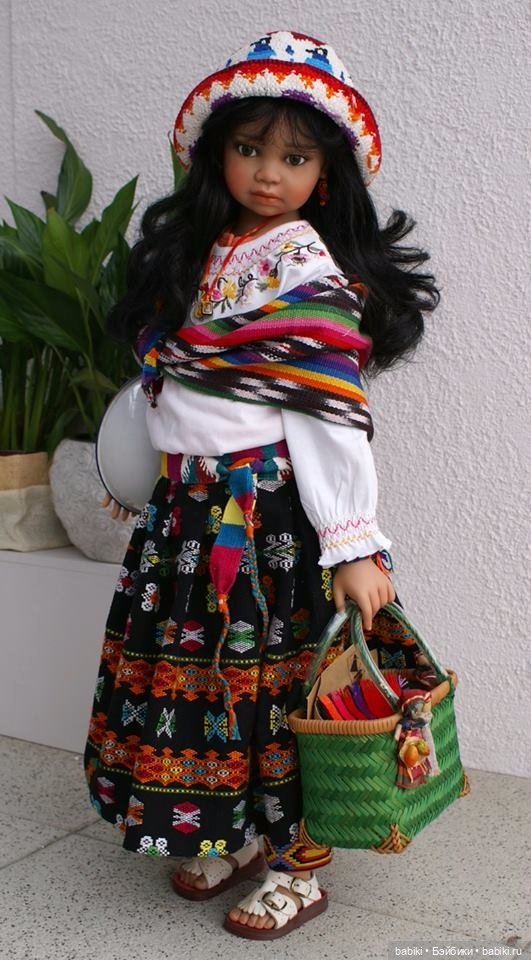 Этнические коллекционные куклы от Angela Sutter. Часть четвертая, заключительная (фото 6)