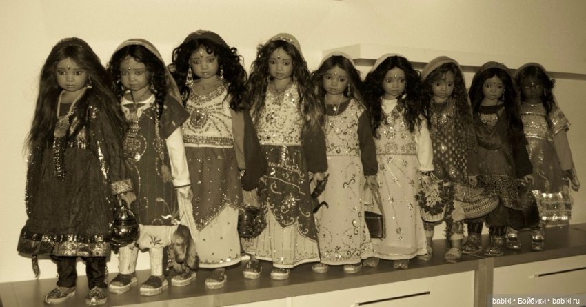 Этнические коллекционные куклы от Angela Sutter. Часть четвертая, заключительная