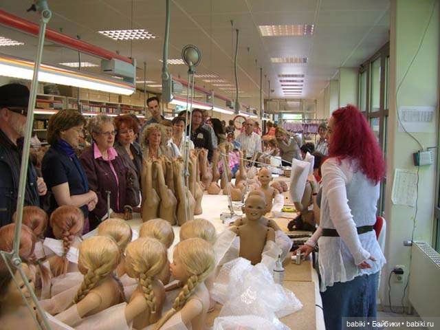 Экскурс в Историю. Экскурсия на фабрику Annette Himstedt 2007 год