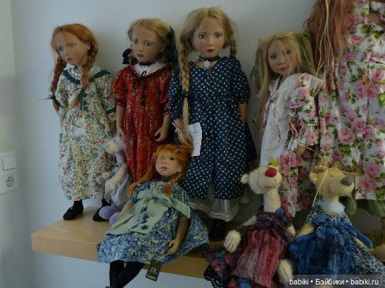Фотогалерея кукол и мишек Zwergnase. Коллекционные куклы