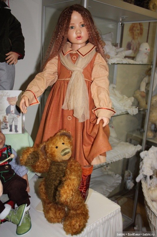 Августовская встреча в клубе коллекционеров с фрау Hildegard Gunzel. Часть вторая - Обзор кукол и сюрприз