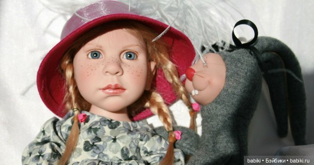 Цветочки от Цвергназе - Феня и Лия. Коллекционные куклы (фото 3)