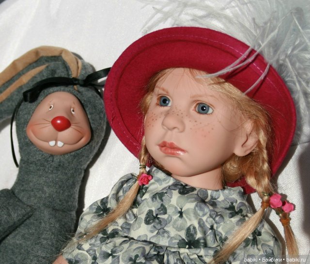 Цветочки от Цвергназе - Феня и Лия. Коллекционные куклы (фото 5)