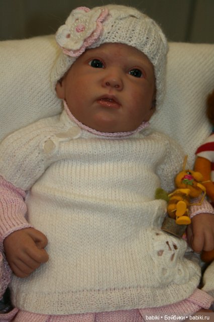 Малыши-Реборны, фото с выставки VII Международный салон кукол (фото 7)