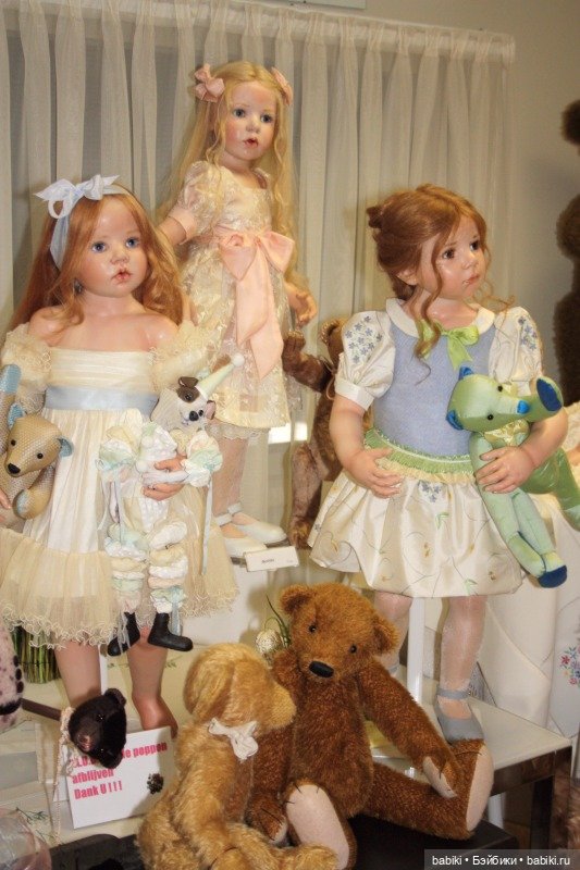 Августовская встреча в клубе коллекционеров с фрау Hildegard Gunzel. Часть вторая - Обзор кукол и сюрприз