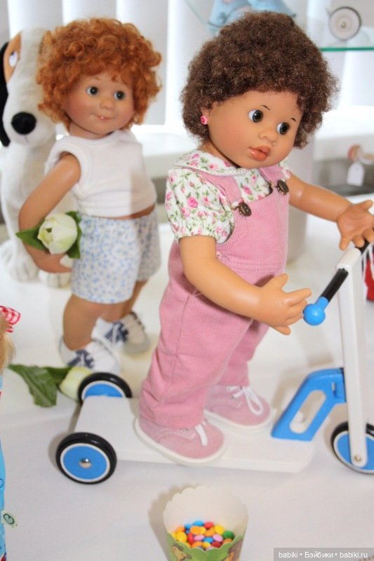 Августовская встреча в клубе коллекционеров с фрау Hildegard Gunzel. Часть вторая - Обзор кукол и сюрприз