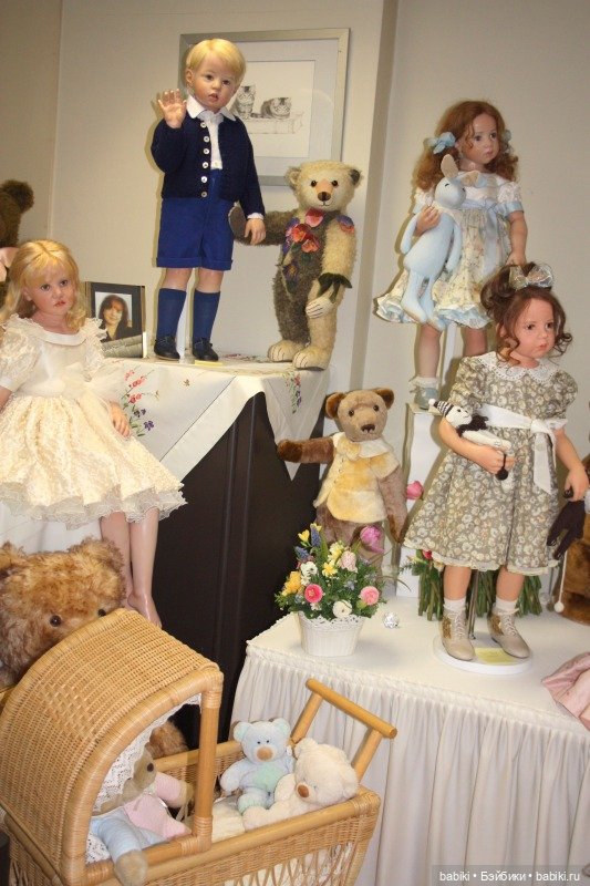 Августовская встреча в клубе коллекционеров с фрау Hildegard Gunzel. Часть вторая - Обзор кукол и сюрприз (фото 3)