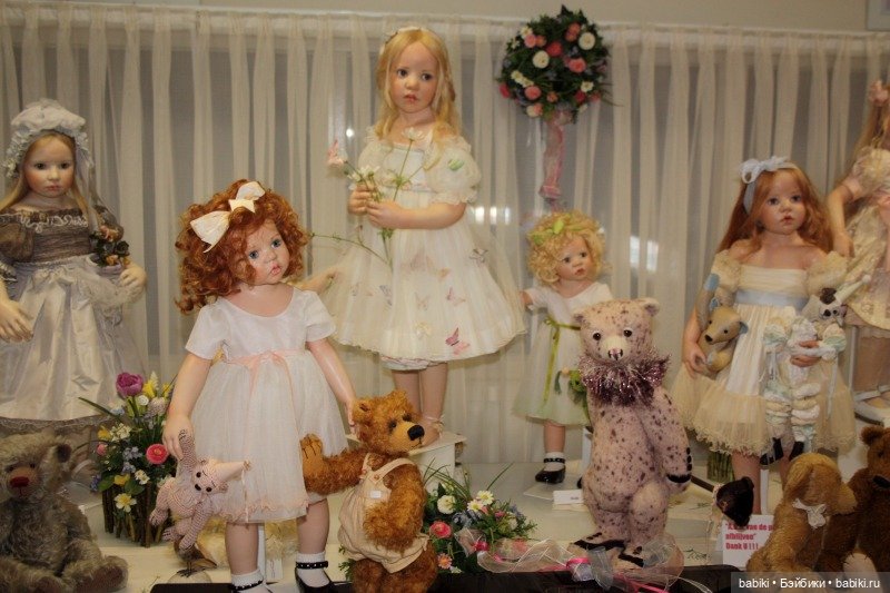Августовская встреча в клубе коллекционеров с фрау Hildegard Gunzel. Часть вторая - Обзор кукол и сюрприз (фото 8)