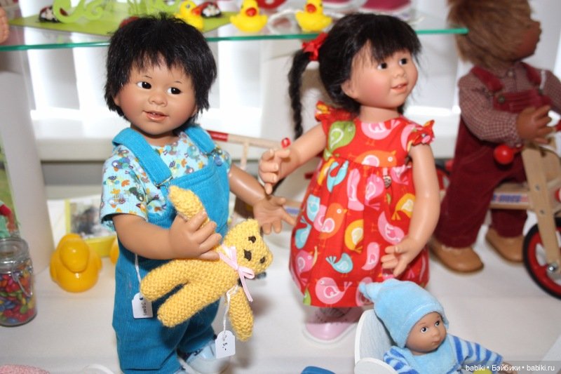 Августовская встреча в клубе коллекционеров с фрау Hildegard Gunzel. Часть вторая - Обзор кукол и сюрприз