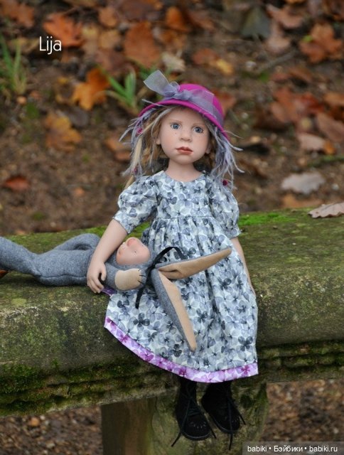 Цветочки от Цвергназе - Феня и Лия. Коллекционные куклы