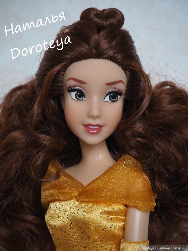 Красавица Бель, как ты прекрасна! Кукла Disney Animators