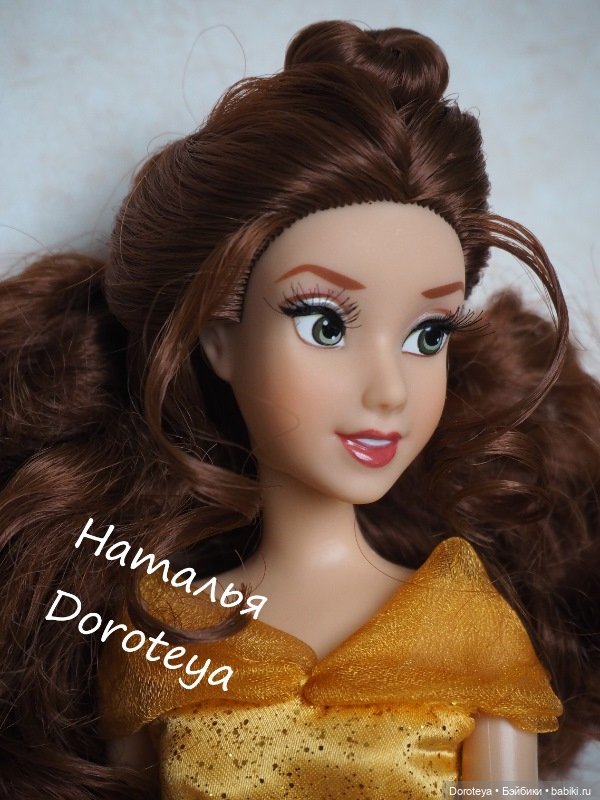 Красавица Бель, как ты прекрасна! Кукла Disney Animators