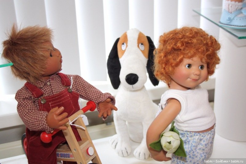 Августовская встреча в клубе коллекционеров с фрау Hildegard Gunzel. Часть вторая - Обзор кукол и сюрприз