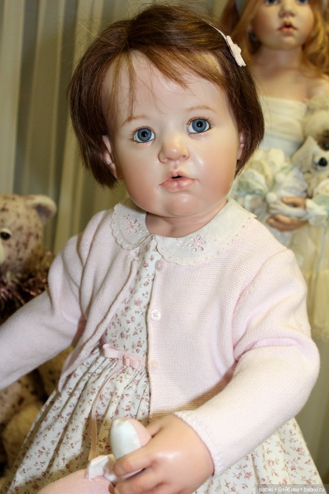 Пасхальная встреча в магазине кукол Гюнзел. Новая коллекция из резин 2017. Английская роза Шарлотта (фото 7)