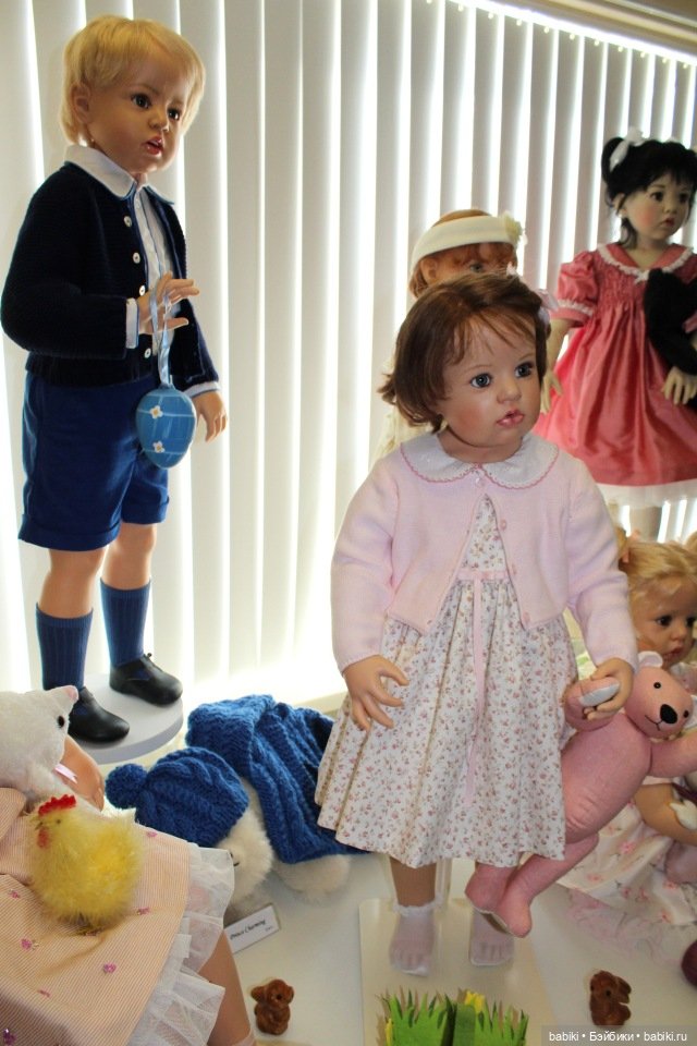 Пасхальная встреча в магазине кукол Гюнзел. Новая коллекция из резин 2017. Английская роза Шарлотта