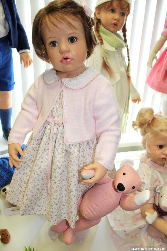 Пасхальная встреча в магазине кукол Гюнзел. Новая коллекция из резин 2017. Английская роза Шарлотта (фото 8)