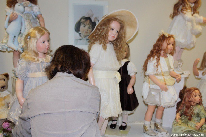 Августовская встреча в клубе коллекционеров с фрау Hildegard Gunzel. Часть третья - Встреча и Обзор Фарфоровых кукол (WOP)