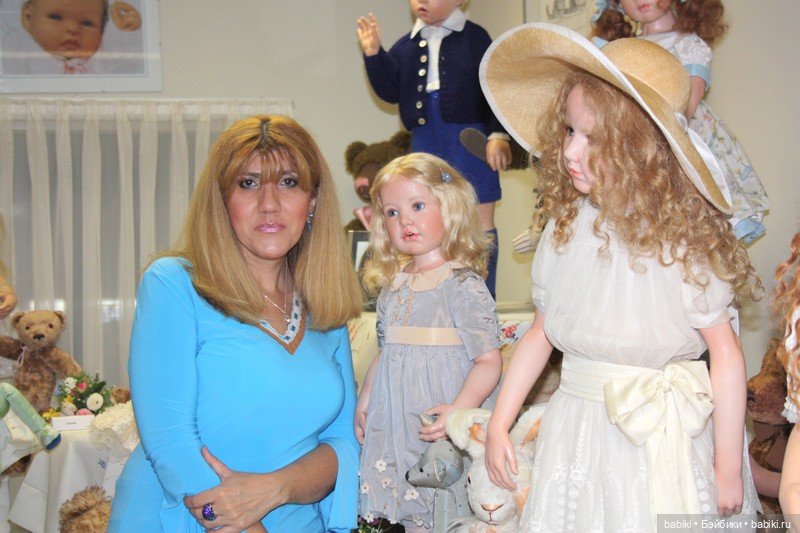 Августовская встреча в клубе коллекционеров с фрау Hildegard Gunzel. Часть третья - Встреча и Обзор Фарфоровых кукол (WOP) (фото 8)