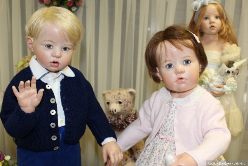 Пасхальная встреча в магазине кукол Гюнзел. Новая коллекция из резин 2017. Английская роза Шарлотта (фото 10)