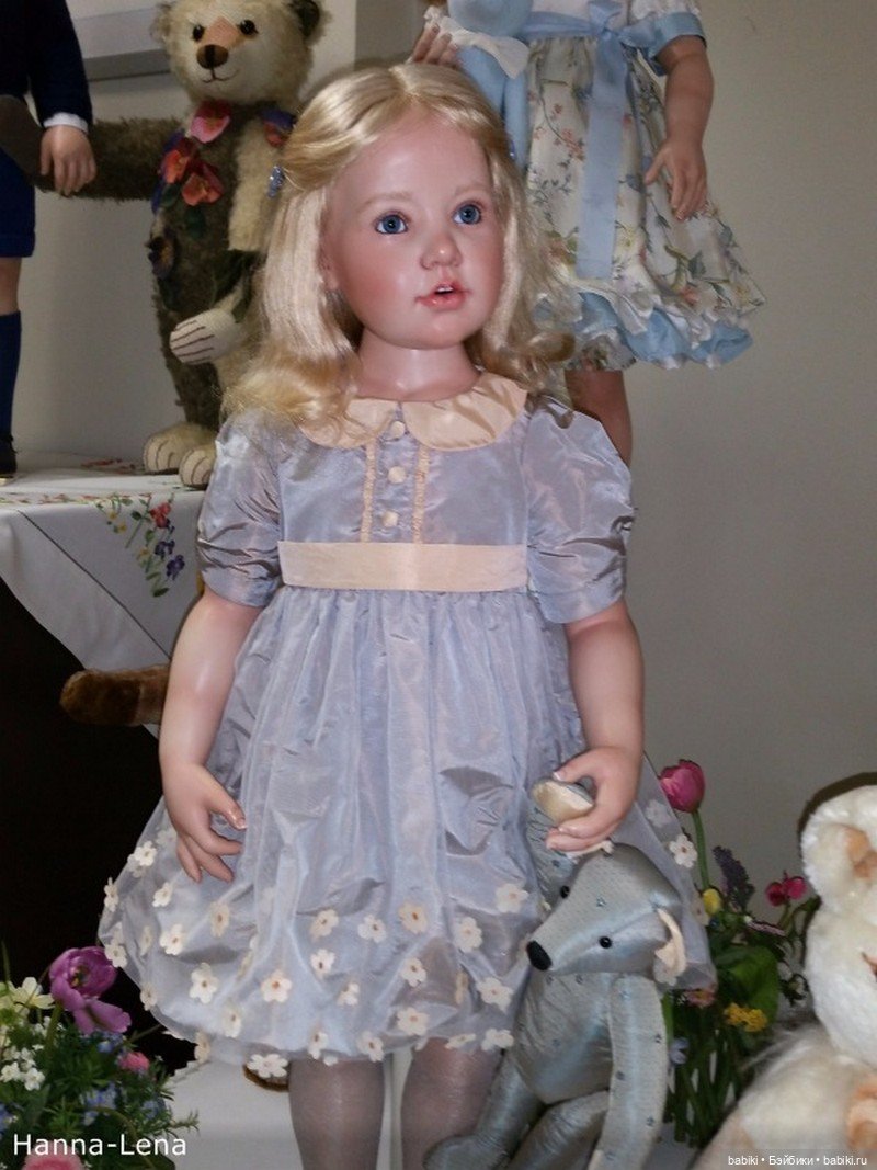 Августовская встреча в клубе коллекционеров с фрау Hildegard Gunzel. Часть третья - Встреча и Обзор Фарфоровых кукол (WOP)