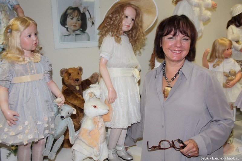 Августовская встреча в клубе коллекционеров с фрау Hildegard Gunzel. Часть третья - Встреча и Обзор Фарфоровых кукол (WOP) (фото 10)