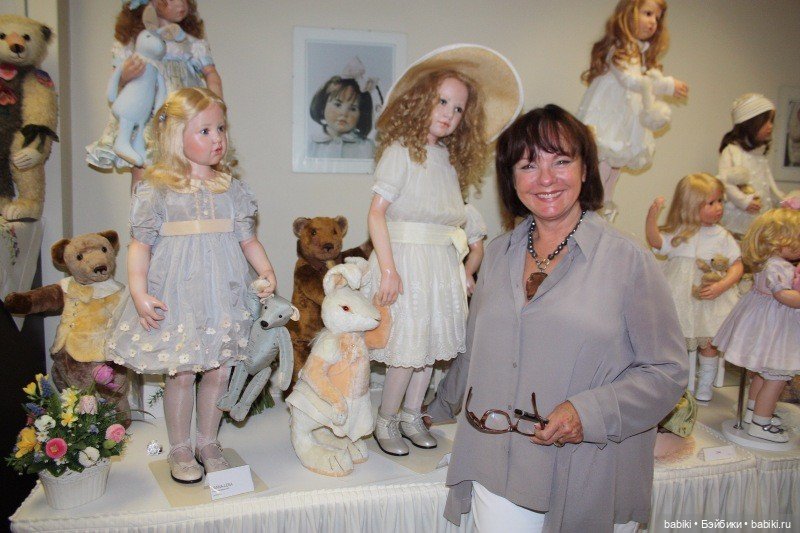 Августовская встреча в клубе коллекционеров с фрау Hildegard Gunzel. Часть третья - Встреча и Обзор Фарфоровых кукол (WOP)