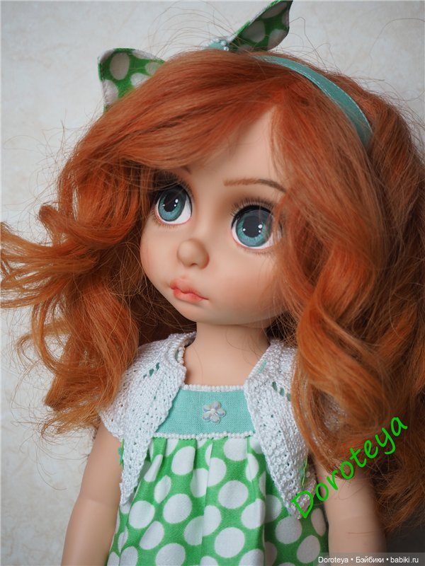 Из принцессы в - Маленькая девочка Рита - ООАК куклы Disney Animators