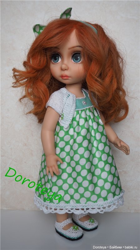 Из принцессы в - Маленькая девочка Рита - ООАК куклы Disney Animators