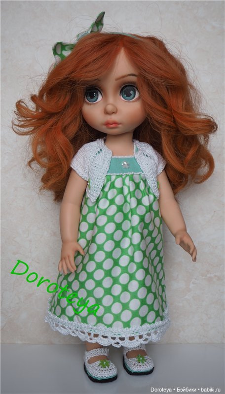 Из принцессы в - Маленькая девочка Рита - ООАК куклы Disney Animators (фото 9)