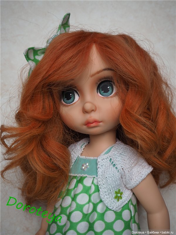 Из принцессы в - Маленькая девочка Рита - ООАК куклы Disney Animators (фото 2)