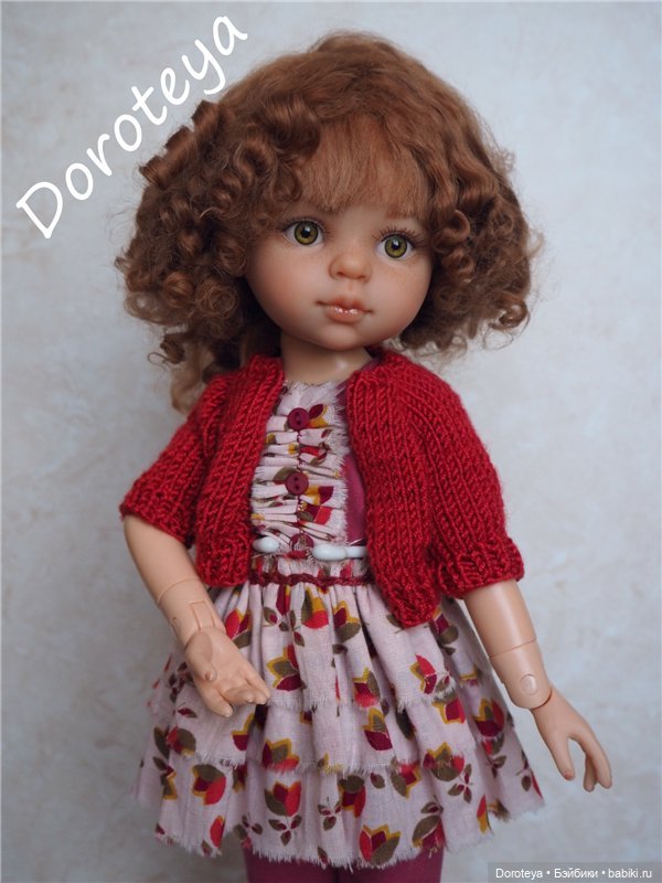 Как виденье неуловима.... ООАК куколки Paola Reina