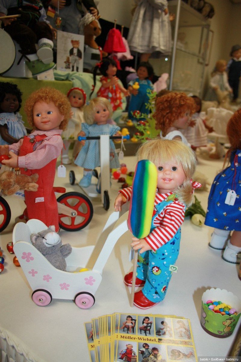 Вихтели на Пасхальной встрече 2016 в магазине коллекционных кукол в Нидерландах (фото 9)