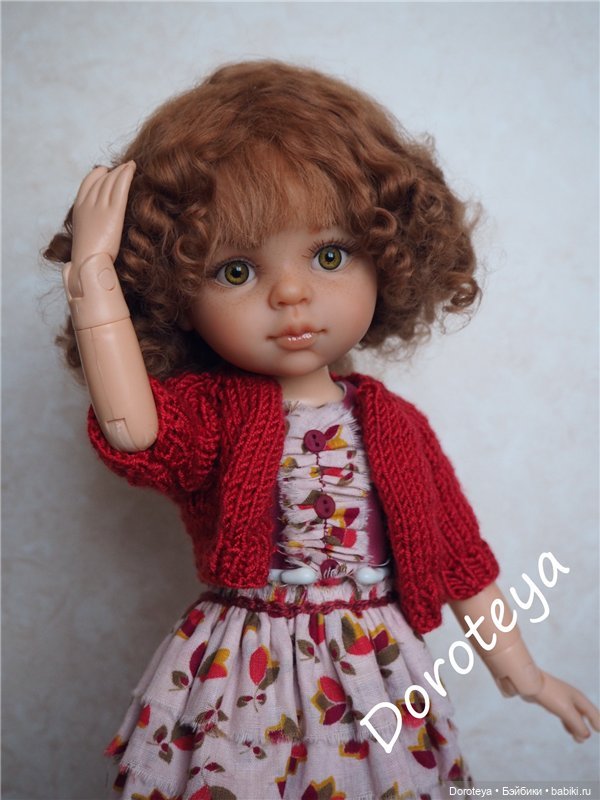 Как виденье неуловима.... ООАК куколки Paola Reina