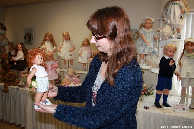 Вихтели на Пасхальной встрече 2016 в магазине коллекционных кукол в Нидерландах