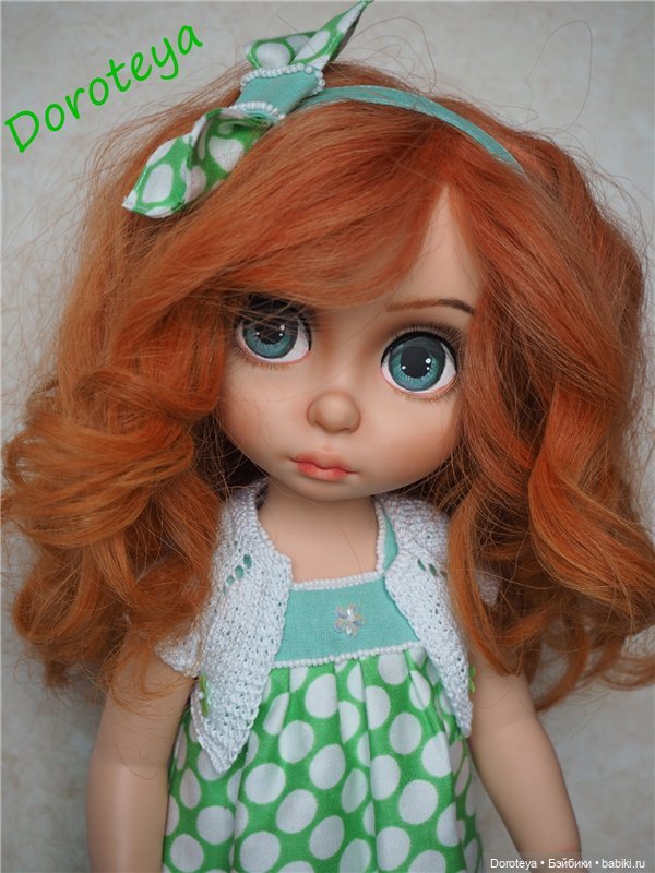 Из принцессы в - Маленькая девочка Рита - ООАК куклы Disney Animators