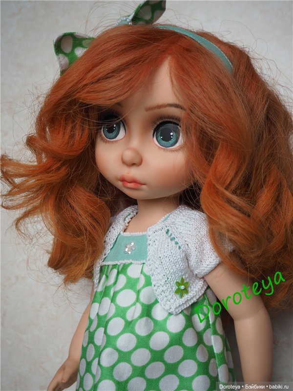 Из принцессы в - Маленькая девочка Рита - ООАК куклы Disney Animators