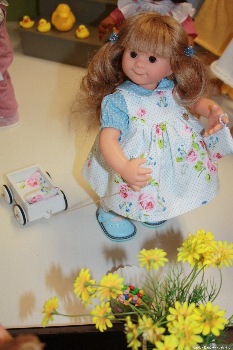 Вихтели на Пасхальной встрече 2016 в магазине коллекционных кукол в Нидерландах