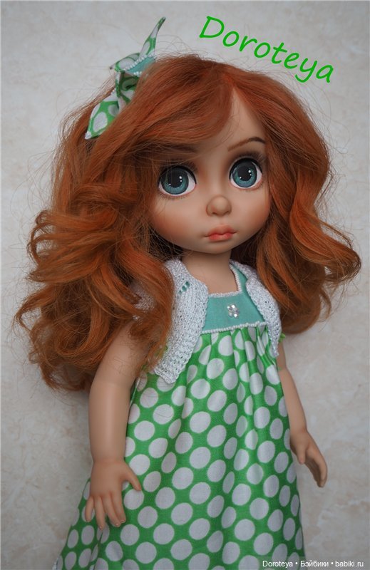 Из принцессы в - Маленькая девочка Рита - ООАК куклы Disney Animators