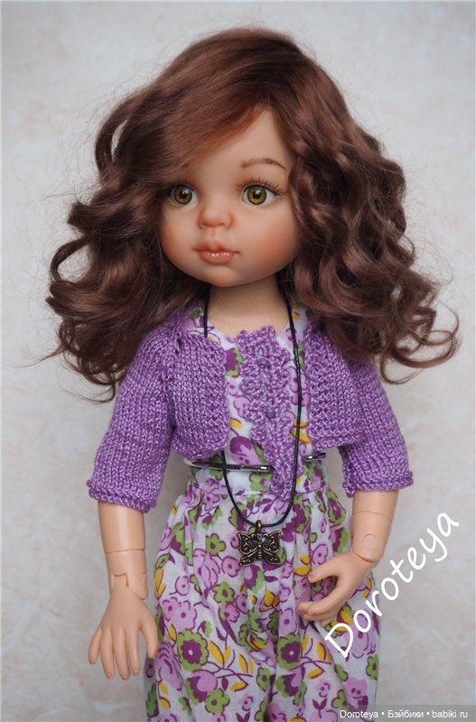 Девочка Мила. ООАК куклы Paola Reina