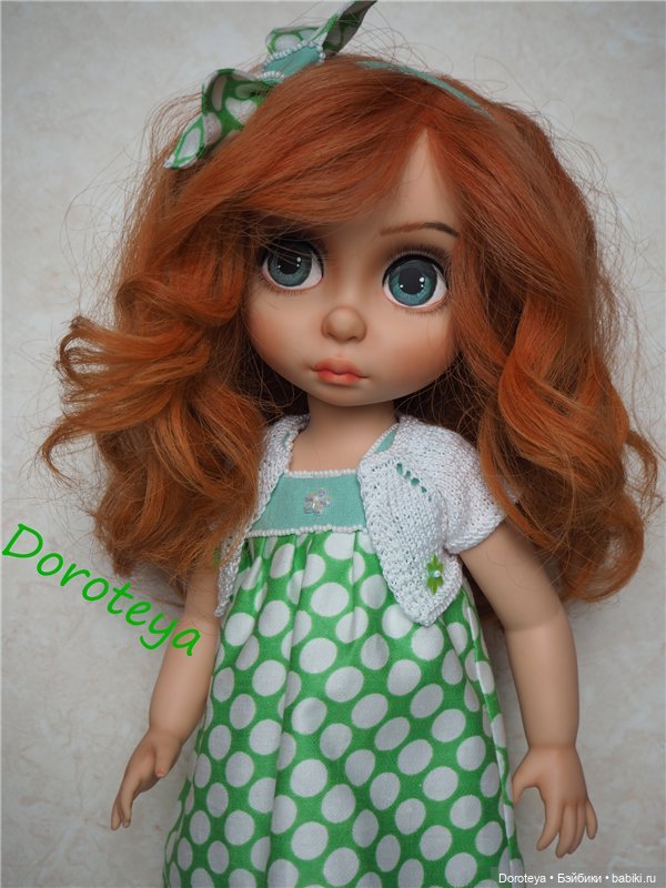 Из принцессы в - Маленькая девочка Рита - ООАК куклы Disney Animators