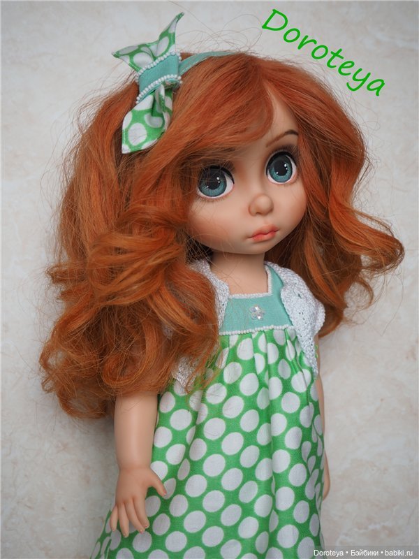 Из принцессы в - Маленькая девочка Рита - ООАК куклы Disney Animators