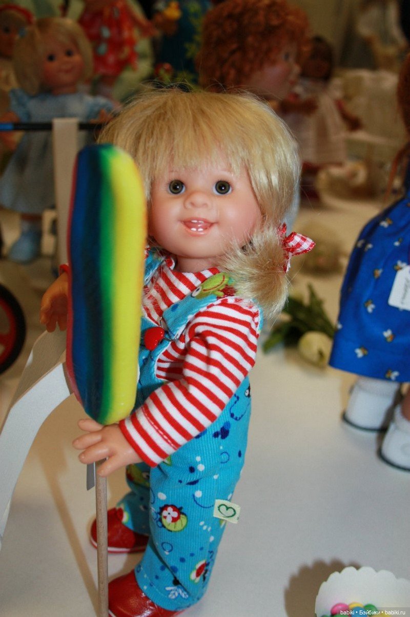 Вихтели на Пасхальной встрече 2016 в магазине коллекционных кукол в Нидерландах