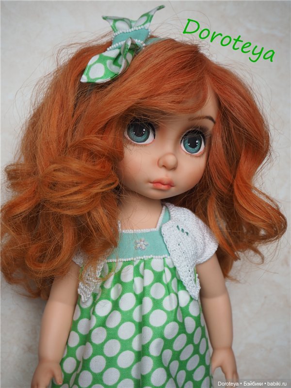 Из принцессы в - Маленькая девочка Рита - ООАК куклы Disney Animators