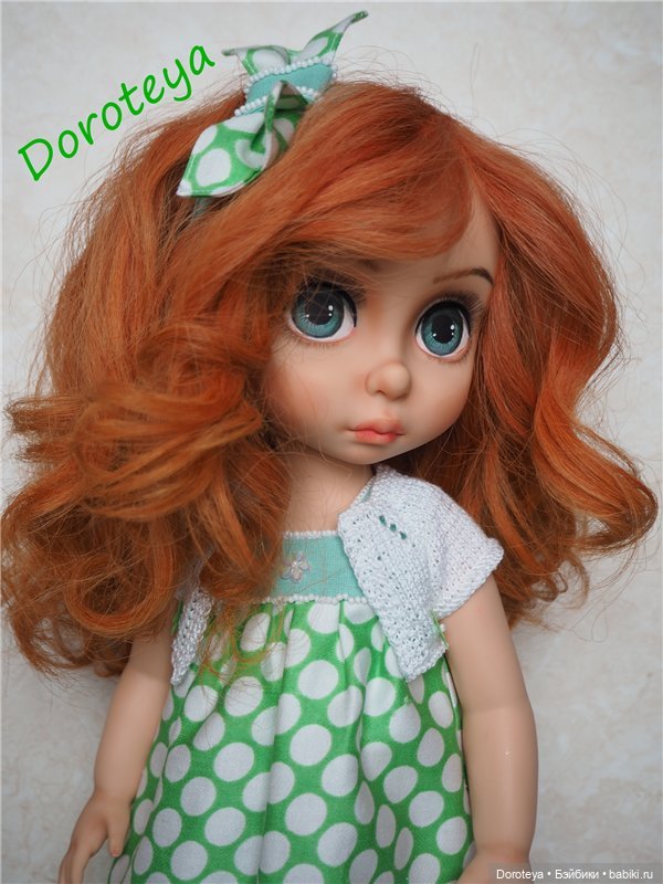 Из принцессы в - Маленькая девочка Рита - ООАК куклы Disney Animators