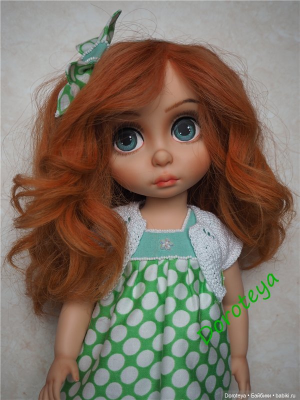 Из принцессы в - Маленькая девочка Рита - ООАК куклы Disney Animators