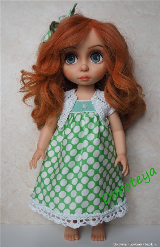 Из принцессы в - Маленькая девочка Рита - ООАК куклы Disney Animators (фото 7)