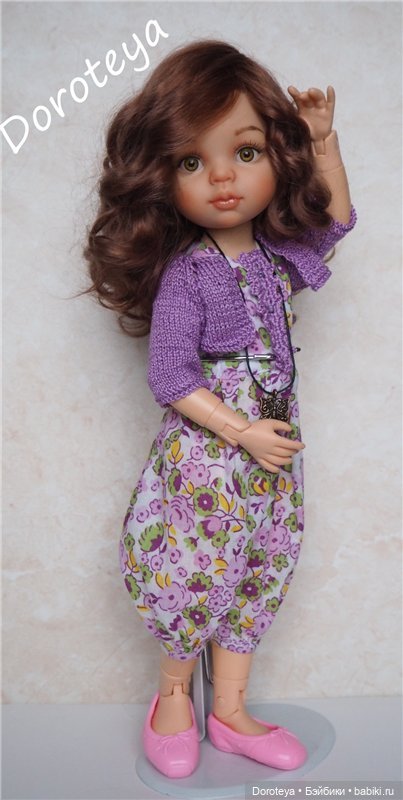 Девочка Мила. ООАК куклы Paola Reina (фото 10)