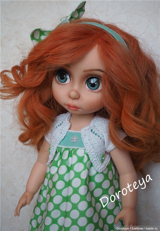 Из принцессы в - Маленькая девочка Рита - ООАК куклы Disney Animators