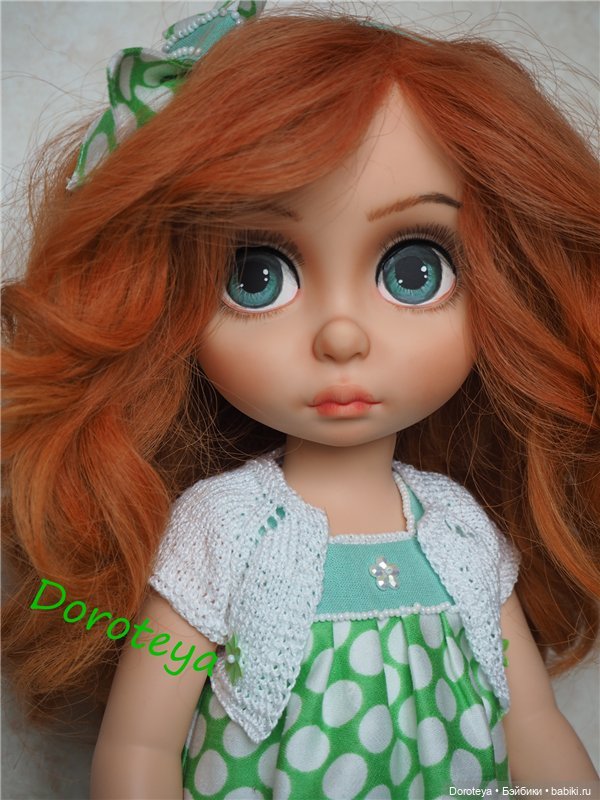 Из принцессы в - Маленькая девочка Рита - ООАК куклы Disney Animators (фото 3)