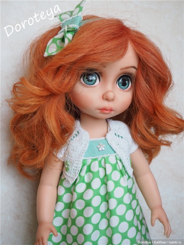 Из принцессы в - Маленькая девочка Рита - ООАК куклы Disney Animators